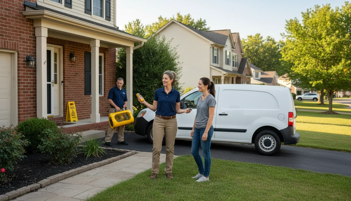 Water restoration image for Flood Water Cleanup, Removal And Restoration Services in Garland, ME